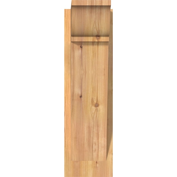 Traditional Traditional Smooth Outlooker, Western Red Cedar, 7 1/2W X 14D X 26H